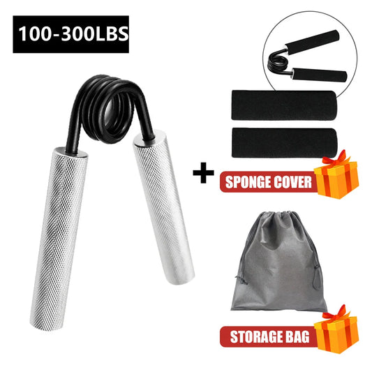 100-300lbs Solid Aluminum Grip Strengther